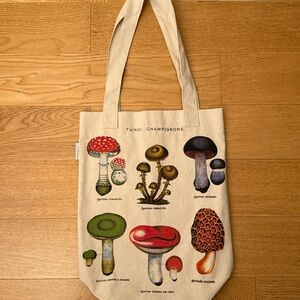 Mushroom illustration Canvas Tote Bag